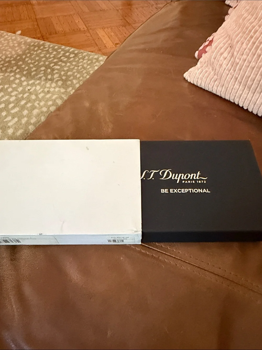 S.T. Dupont Men’s Silver Cigar Cutter & Lighter Gift Set